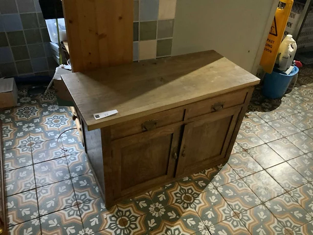 Houten wandkast - afbeelding 2 van  5