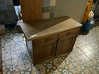 Houten wandkast - afbeelding 2 van  5