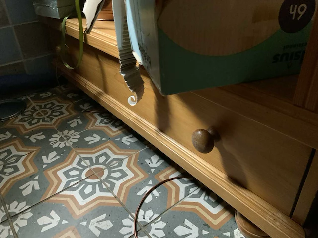 Houten wandkast - afbeelding 5 van  5