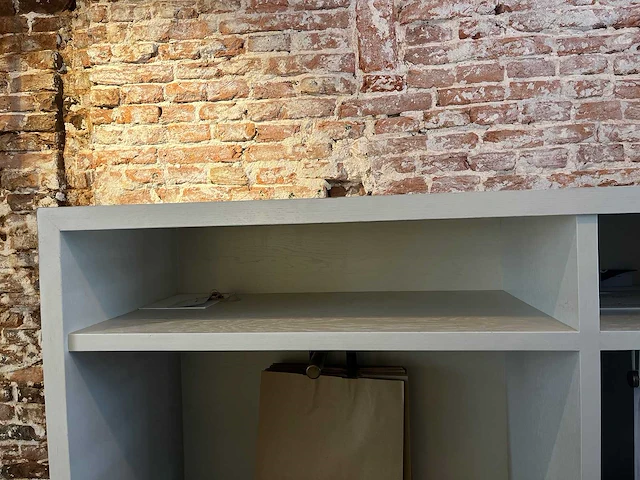 Houten wandkast - afbeelding 3 van  4