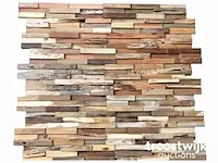 Houten wandpanelen 8 m² - afbeelding 1 van  9