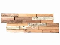 Houten wandpanelen 8 m² - afbeelding 7 van  9