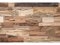 Houten wandpanelen jutter 2 m2 - afbeelding 2 van  2