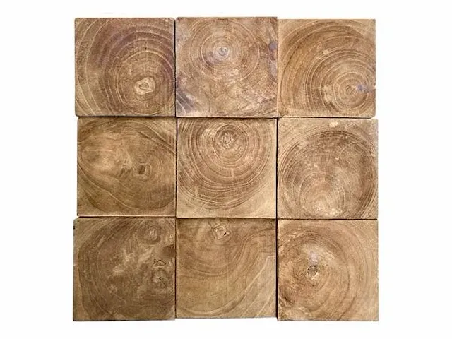 Houten wandpanelen square 2 m2 - afbeelding 2 van  2