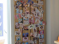 Houten wandrek afm. 85 x 180 cm. - afbeelding 1 van  2