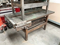 Houten werkbank (3x) - afbeelding 4 van  7