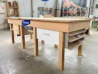Houten werkbank - afbeelding 1 van  6