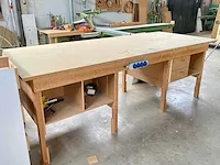 Houten werkbank - afbeelding 1 van  3