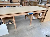 Houten werkbank - afbeelding 2 van  3