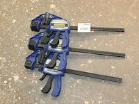 Houten werkbok met diverse opbergruimten. afmeting 200 x 80 x 120 cm - afbeelding 1 van  1