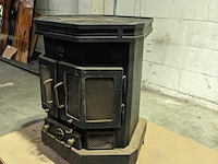 Houtkachel met aansluiting voor op de cv, barbas, hamar 85/ rosolo 9kw - afbeelding 4 van  10