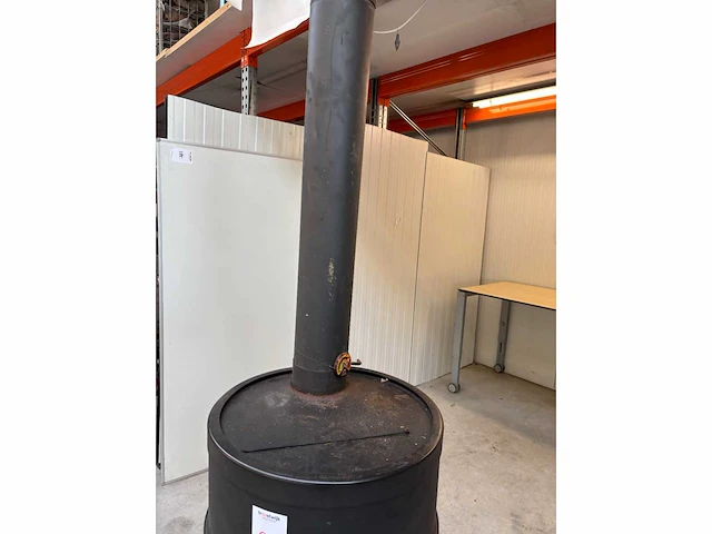 Houtkachel rond - afbeelding 4 van  6