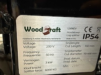 Houtklover 6 ton elektrisch verticaal - afbeelding 7 van  9