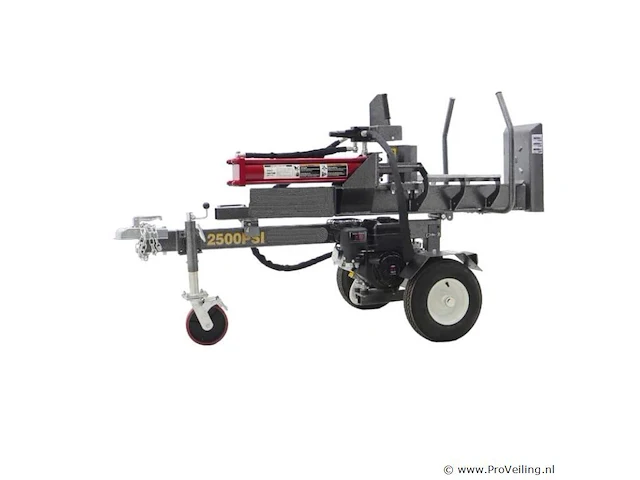 Houtklover znm, 25 t, 60cm, staand+liggend, benzinemotor briggs & stratton 6,5 pk - afbeelding 1 van  4
