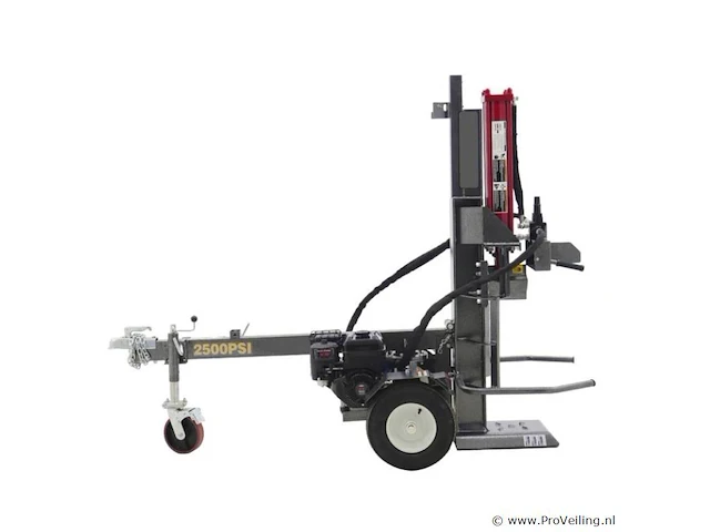 Houtklover znm, 25 t, 60cm, staand+liggend, benzinemotor briggs & stratton 6,5 pk - afbeelding 2 van  4