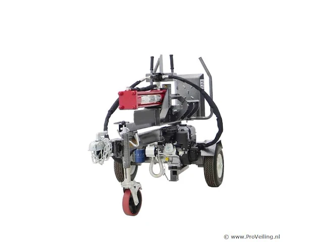 Houtklover znm, 25 t, 60cm, staand+liggend, benzinemotor briggs & stratton 6,5 pk - afbeelding 4 van  4