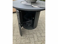 Houtskool ambience vuurtafel/bbq: direct- en indirect wokken, grillen en roosteren. nieuw in doos. - afbeelding 2 van  12