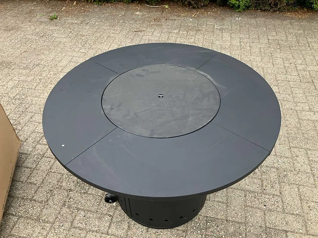 Houtskool ambience vuurtafel/bbq: direct- en indirect wokken, grillen en roosteren. nieuw in doos. - afbeelding 6 van  12