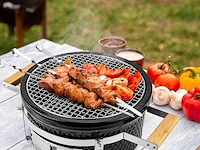 Houtskool grill diameter 28 cm meateor - afbeelding 2 van  5