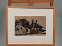 Houtskool tekening, r. klein - afbeelding 1 van  7