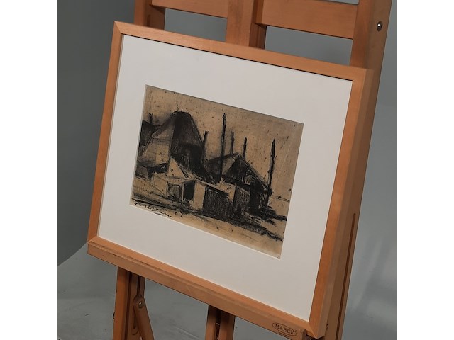 Houtskool tekening, r. klein - afbeelding 3 van  7