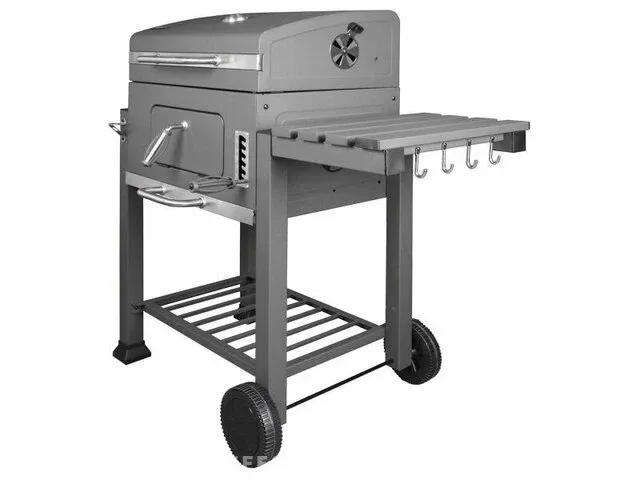 Houtskoolbarbecue firebeam, montreal, zwart - afbeelding 1 van  3