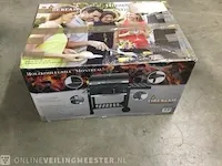 Houtskoolbarbecue firebeam, montreal, zwart - afbeelding 2 van  3