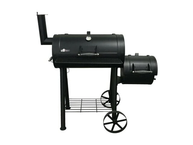 Houtskoolgrill/smoker el fuego, edmonton ay0475 , zwart - afbeelding 1 van  3