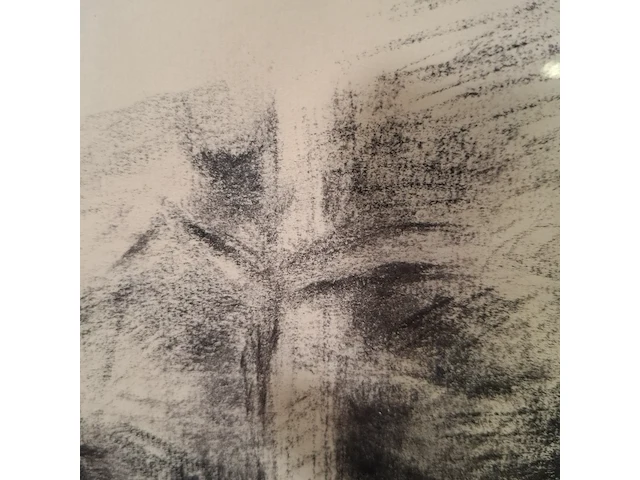 Houtskool/krijt tekening, w. steegen, 1965 - afbeelding 3 van  10