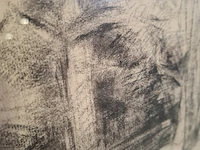 Houtskool/krijt tekening, w. steegen, 1965 - afbeelding 5 van  10