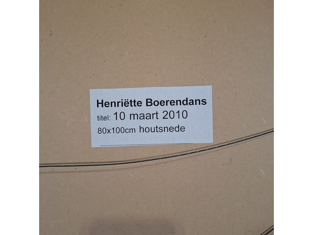 Houtsnede, h. boerendans, 10 maart - 3/12, 2006 - afbeelding 8 van  8