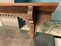 Houtsnijwerk schap - afbeelding 2 van  6