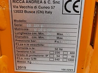Houtsplijtmachine 230v ricca andrea / thor, alpino 65.100, bouwjaar 2019 - afbeelding 9 van  9