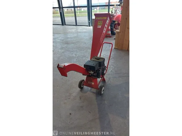Houtversnipperaar met benzinemotor, gtm professional, gts 600, rood - afbeelding 3 van  7