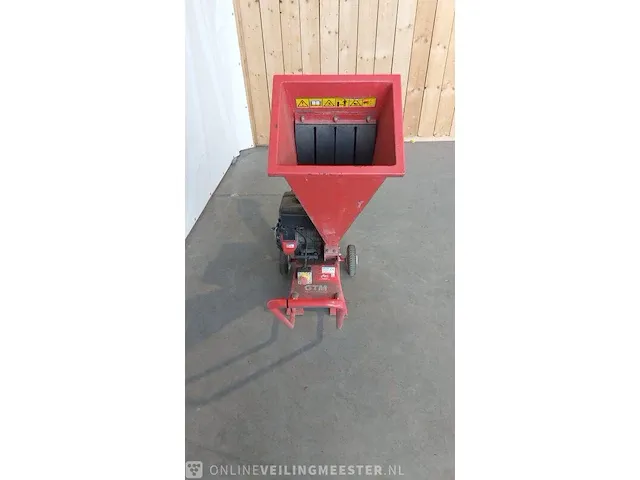 Houtversnipperaar met benzinemotor, gtm professional, gts 600, rood - afbeelding 4 van  7