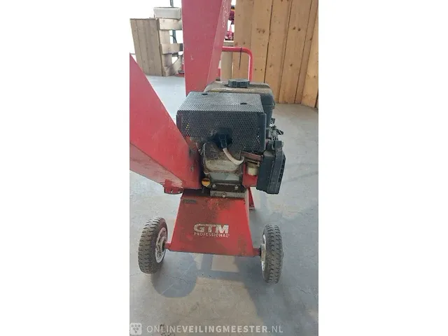 Houtversnipperaar met benzinemotor, gtm professional, gts 600, rood - afbeelding 6 van  7