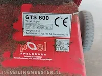 Houtversnipperaar met benzinemotor, gtm professional, gts 600, rood - afbeelding 7 van  7