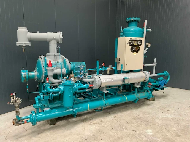 Howden compressor unit koelinstallatie chiller met elektromotor - afbeelding 1 van  14