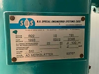 Howden compressor unit koelinstallatie chiller met elektromotor - afbeelding 12 van  14