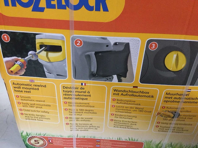 Hozelock - 2595 - wandslangbox 40 meter - afbeelding 2 van  4