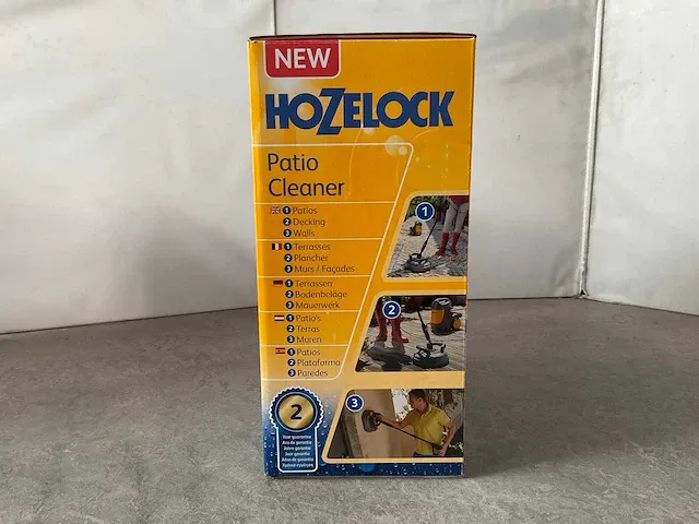Hozelock - pico power - terrasreiniger (4x) - afbeelding 4 van  6
