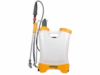 Hozelock druksproeier pulsar plus 12l comfort verstelbare draagriemen 60 cm aluminium - afbeelding 1 van  6