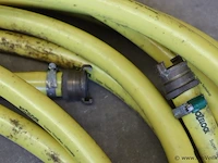 Hozelock super tricoflex ultimate robuuste waterslangen incl. wilo waterpomp type wj-202-em-b & sproeier op statief - afbeelding 7 van  10
