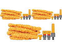 Hozelock superhoze uitrekbare slang 30 meter + hozelock superhoze uitrekbare slang 15 meter - afbeelding 1 van  2
