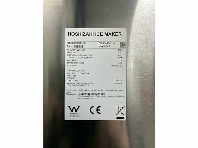 Hozhizaki km-650mah-e ijsblokjesmachine - afbeelding 6 van  7