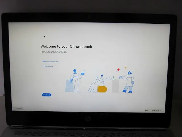 Hp - 13 g1 intel m7 16gb ram - chromebook - afbeelding 2 van  4