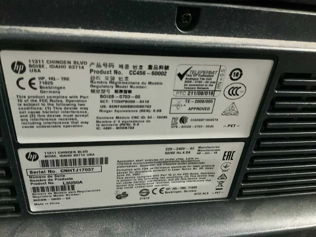 Hp - color laserjet managed mfp m775zm l3u50a printer - afbeelding 5 van  6