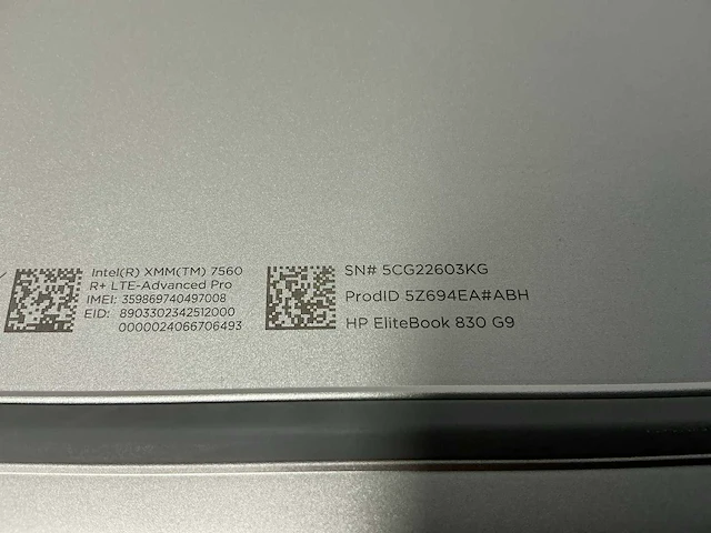 Hp - elitebook 830 13 inch g9 - laptop - afbeelding 8 van  8