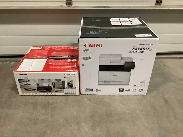 Hp - printer (2x) - afbeelding 1 van  5