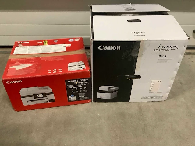 Hp - printer (2x) - afbeelding 1 van  5